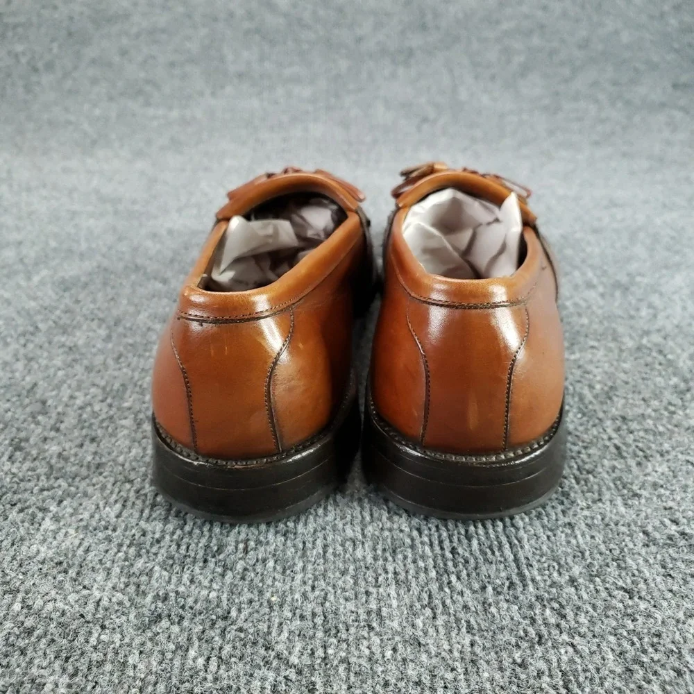 Allen Edmonds Chelsea Loafer Mens‎ Size 11 D  Chestnut Brown Kiltie Tassel Z
